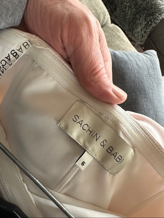 Sachin + Babi Strapless blush pink size 6 Dress - Picture 6 of 6